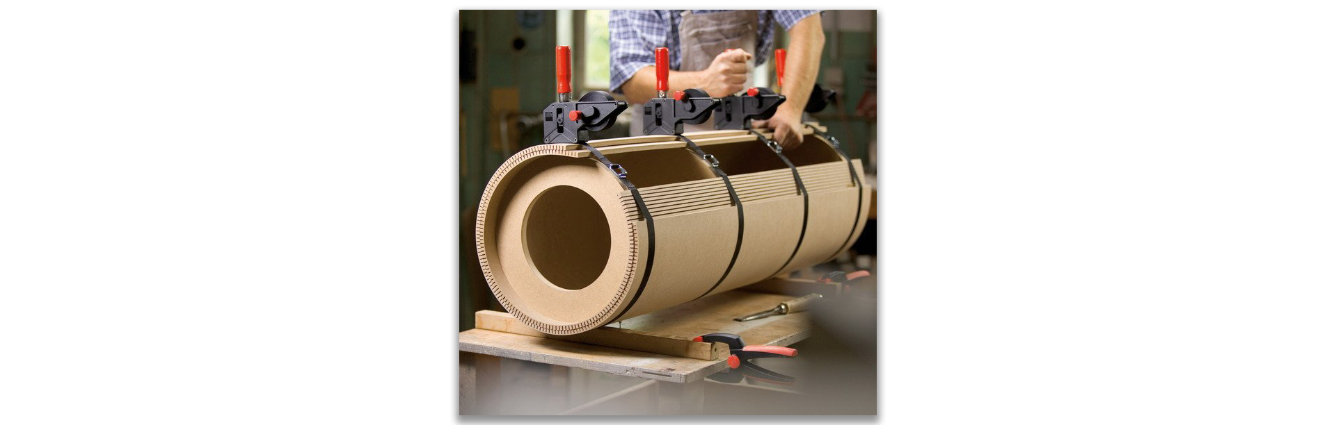 Как выпрямить деревянную доску - стяжки для пиломатериала