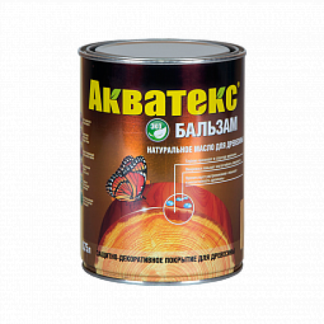 Акватекс-бальзам натуральное масло для дерева 0,75л эбеновое дерево
