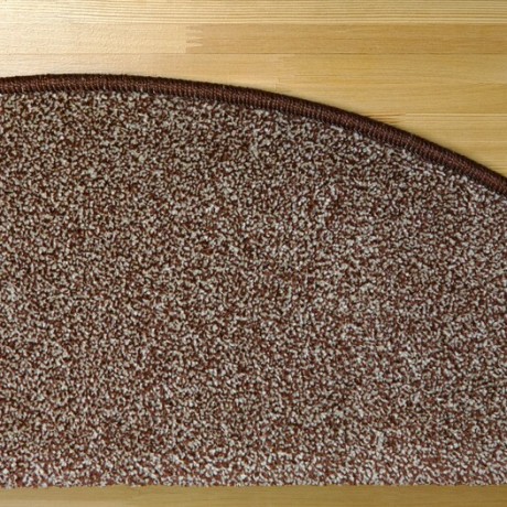 Коврик Пальмира коричневый 20*55 см