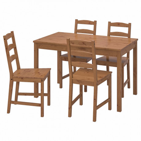 Комплект мебели ВЕСТВИК (стол + 4стула )коричневый